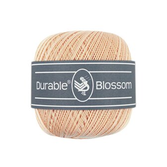 Durable  Blossom brei- en haakgaren - Sand 50 gram - 280 meter 100% katoen