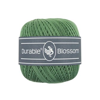 Durable  Blossom brei- en haakgaren -  Leaf Green  50 gram - 280 meter 100% katoen
