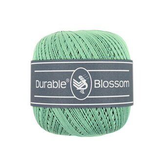 Durable  Blossom brei- en haakgaren - Dark Mint  50 gram - 280 meter 100% katoen