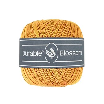 Durable  Blossom brei- en haakgaren -  Ochre 50 gram - 280 meter 100% katoen