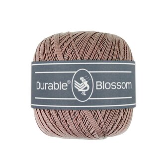 Durable  Blossom brei- en haakgaren -  Warm Taupe  50 gram - 280 meter 100% katoen
