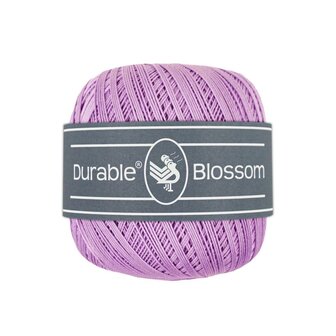 Durable  Blossom brei- en haakgaren -  Lavender  50 gram - 280 meter 100% katoen