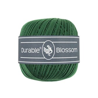 Durable  Blossom brei- en haakgaren -  Forest Green  50 gram - 280 meter 100% katoen