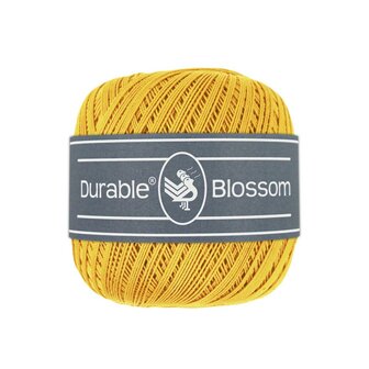 Durable  Blossom brei- en haakgaren -  Curry  50 gram - 280 meter 100% katoen