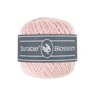 Durable  Blossom brei- en haakgaren -  Light Pink  50 gram - 280 meter 100% katoen