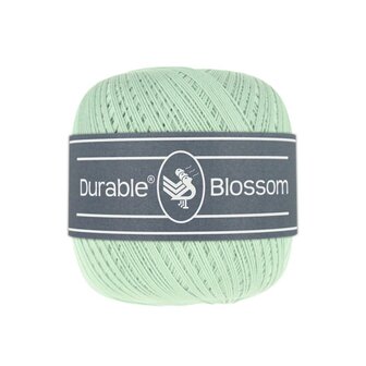 Durable  Blossom brei- en haakgaren -  Mint  50 gram - 280 meter 100% katoen