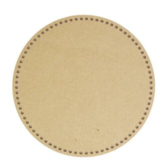 Durable  MDF tassenbodem rond 22cm 5mm perforatie