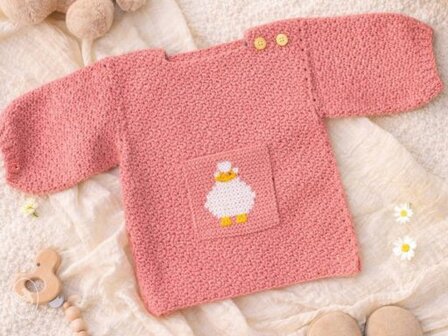 Garenpakket Babytruitje met eendje