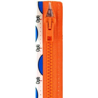 Opti rits P60 30cm kunststof 0693 Oranje (deelbaar)