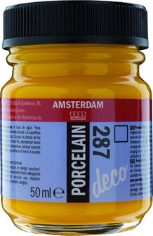 Amsterdam Deco Porcelain 50 ml Flacon 287 Heldergeel