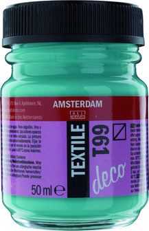 Amsterdam Deco Textiel 50 ml Flacon 661 Turkoois