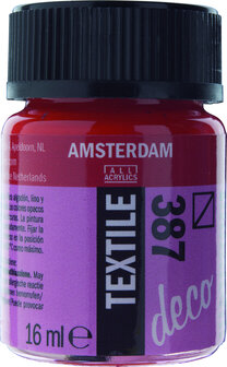 Amsterdam Deco Textiel 16 ml Flacon 387 Helderrood