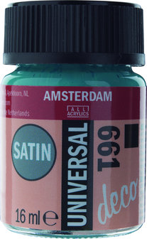 Amsterdam Deco Universal Satin 16 ml Flacon 661 Turkoois