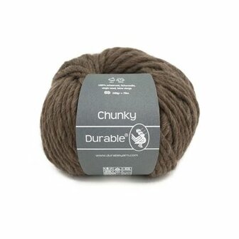 Durable Chunky  2230 Donker Bruin