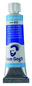 Van Gogh Aquarelverf tube 10 ml 512 Kobaltblauw ultramarijn