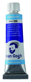 Van Gogh Aquarelverf tube 10 ml 506 Ultramarijn donker