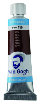 Van Gogh Aquarelverf tube 10 ml  416 Sepia