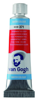 Van Gogh Aquarelverf tube 10 ml  371 Permanentrood donker