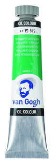 Van Gogh Olieverf tube 20ml 619 Permanentgroen donker