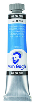 Van Gogh Olieverf tube 20ml 535 Ceruleumblauw (phtalo)