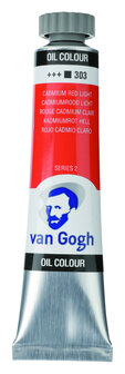 Van Gogh Olieverf tube 20ml 303  Cadmiumrood licht