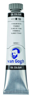 Van Gogh Olieverf tube 20ml 105 Titaanwit