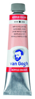 Van Gogh Acrylverf tube 40ml 224 Napelsgeel rood