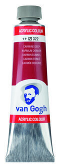 Van Gogh Acrylverf tube 40ml 322 Karmijn donker