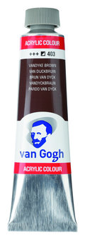 Van Gogh Acrylverf tube 40ml 403 Van Dijckbruin