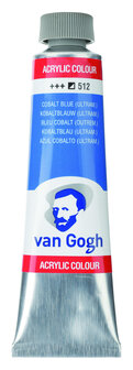 Van Gogh Acrylverf tube 40ml 512 Kobaltblauw ultramarijn