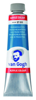 Van Gogh Acrylverf tube 40ml 566  Pruisischblauw phtalo