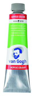 Van Gogh Acrylverf tube 40ml 618 Permanentgroen licht