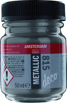 Amsterdam Deco Metallic Antique colour flacon 50 ml 815 Tin