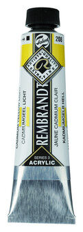 Rembrandt Acrylverf tube 40 ml nr. 208 Cadmiumgeel licht