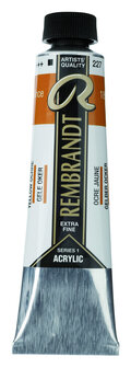 Rembrandt Acrylverf tube 40 ml nr. 227 Gele oker