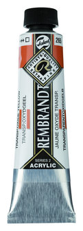 Rembrandt Acrylverf tube 40 ml nr. 265 Transparantoxydgeel