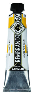 Rembrandt Acrylverf tube 40 ml nr. 268 Azogeel licht