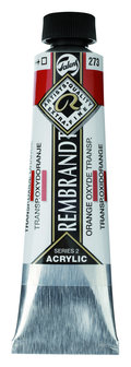 Rembrandt Acrylverf tube 40 ml nr. 273 Transparant oxydoranje