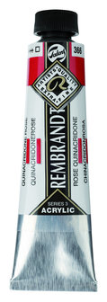 Rembrandt Acrylverf tube 40 ml nr. 366 Quinacridoneroze