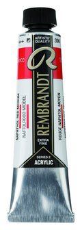 Rembrandt Acrylverf tube 40 ml nr. 396 Naftolrood middel