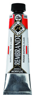 Rembrandt Acrylverf tube 40 ml nr. 398 Naftolrood licht