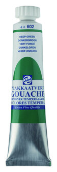 Gouache Plakkaatverf Extra Fijn tube 20 ml 602 Donkergroen