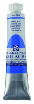 Gouache Plakkaatverf Extra Fijn tube 20 ml 524 Ori&euml;ntblauw