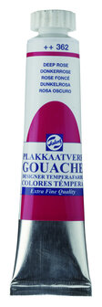 Gouache Plakkaatverf Extra Fijn tube 20 ml 362 Donkerroze