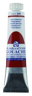 Gouache Plakkaatverf Extra Fijn tube 20 ml 339 Engelsrood