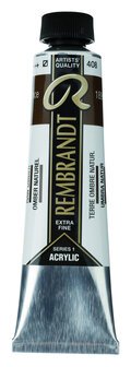 Rembrandt Acrylverf tube 40 ml nr. 408 Omber naturel