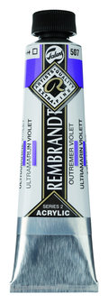 Rembrandt Acrylverf tube 40 ml nr. 507 Ultramarijnviolet