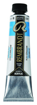 Rembrandt Acrylverf tube 40 ml nr. 534 Ceruleumblauw