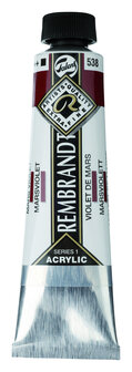 Rembrandt Acrylverf tube 40 ml nr. 538 Marsviolet