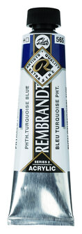 Rembrandt Acrylverf tube 40 ml nr. 565 Phtaloturkooisblauw